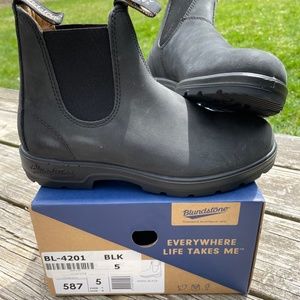 Blundstone 587 Rustic Black - Size 5
